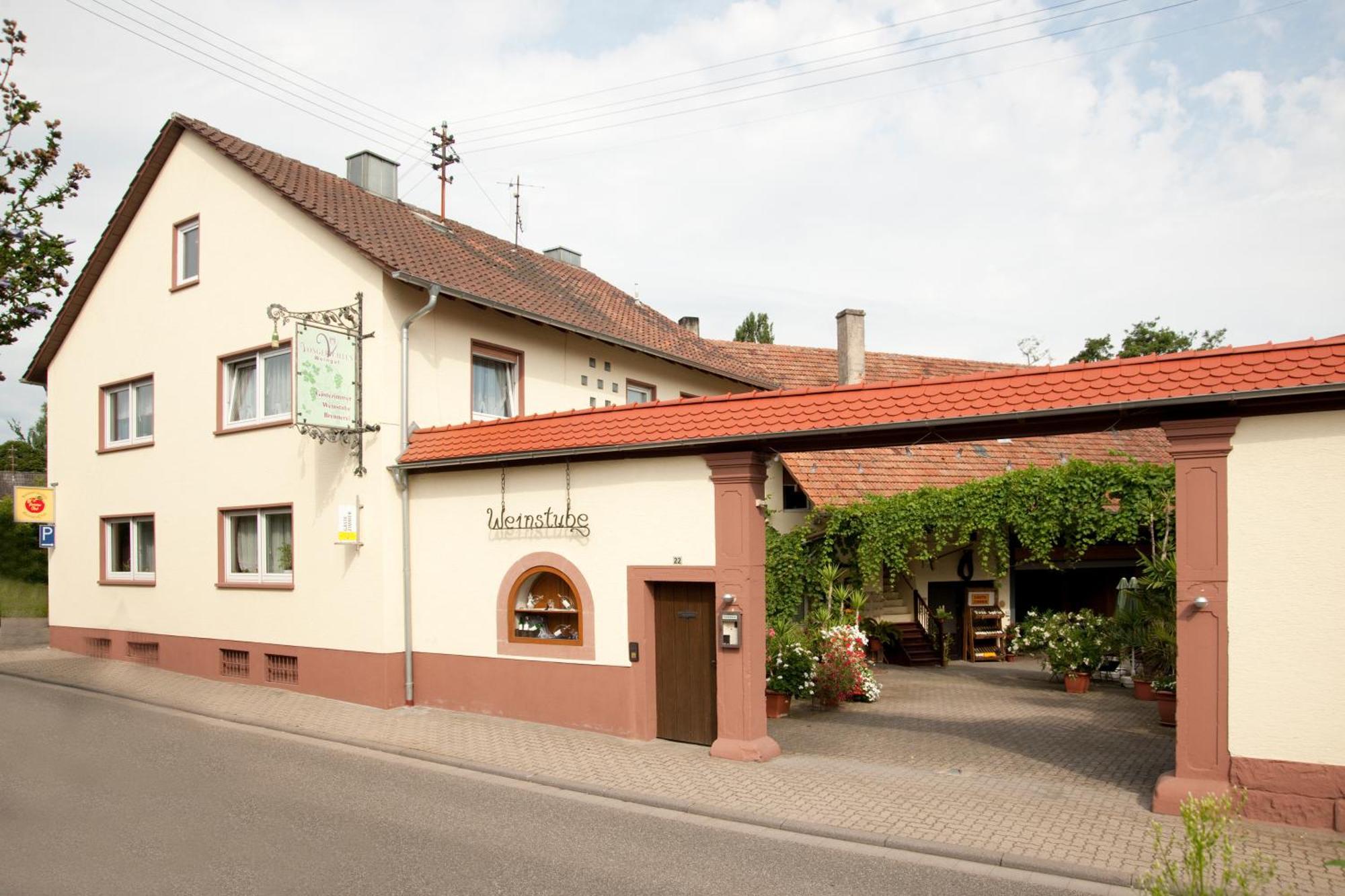 Weingut Und Gaestehaus Vongerichten Oberhausen  Kültér fotó